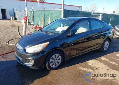 2016 Hyundai Accent Se из США, поврежденный, VIN KMHCT4AE4GU049514
